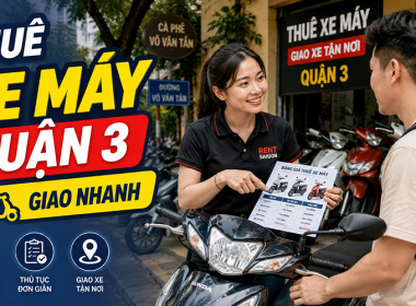Doanh nghiệp uy tín cho thuê xe máy cao cấp tại Quận 3