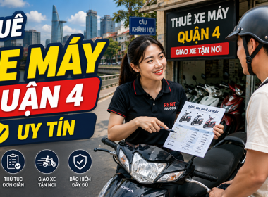 Bỏ túi địa chỉ cho thuê xe máy đáng tin cậy tại Quận 4
