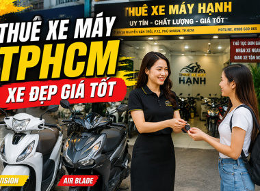 Dịch vụ cho thuê xe máy tại TP.HCM